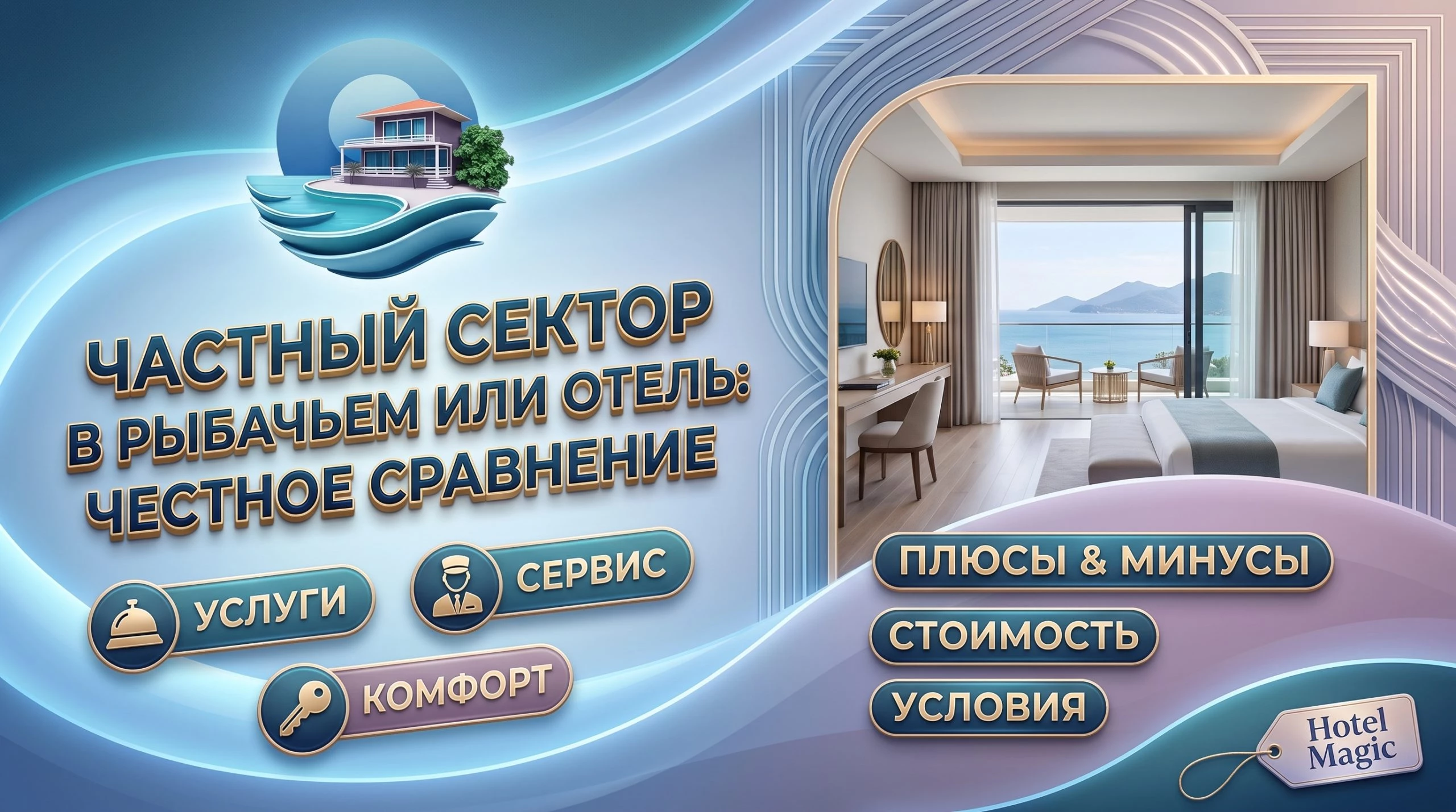 Частный сектор в Рыбачьем или отель