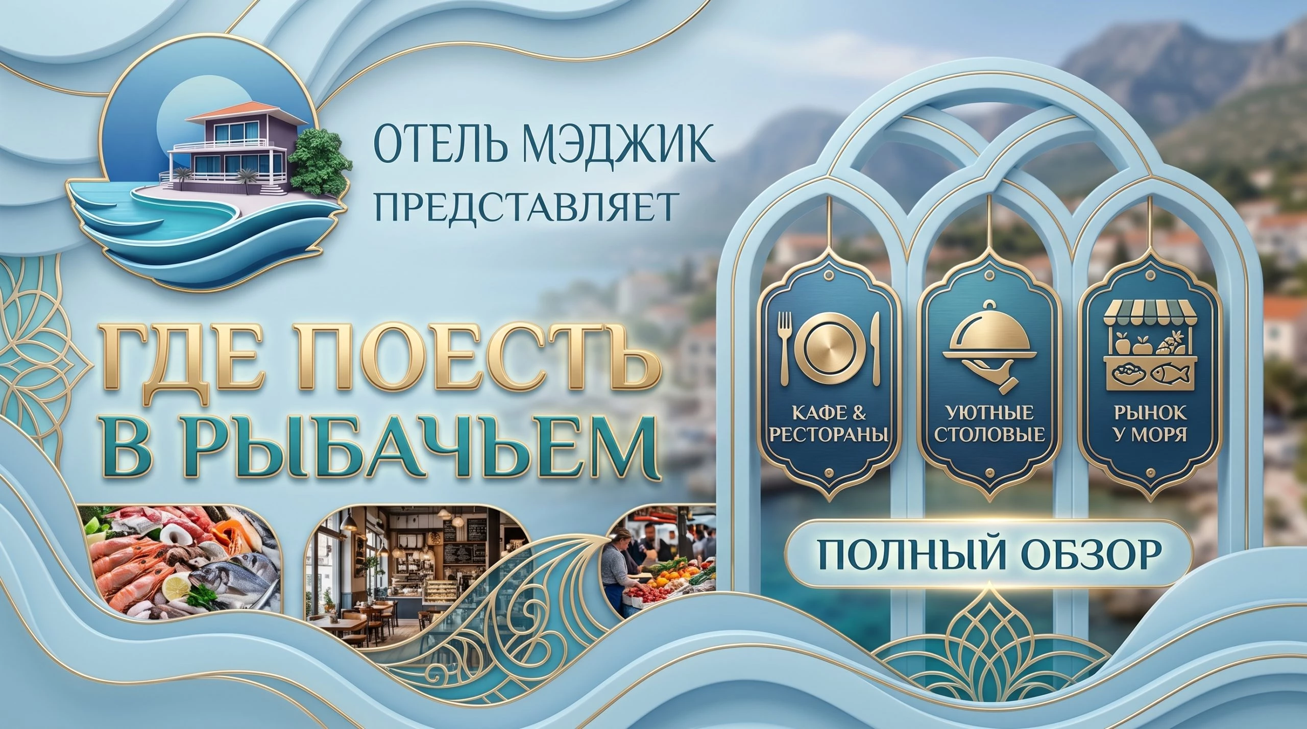Где поесть в Рыбачьем
