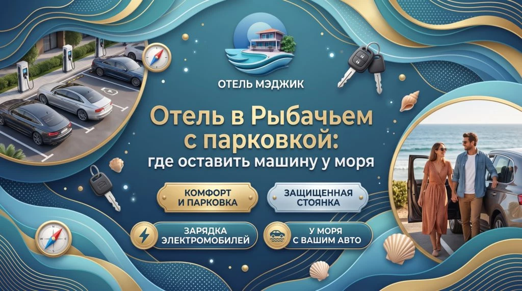 Отель в Рыбачьем с парковкой