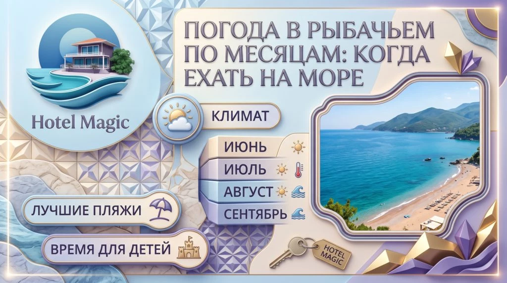 Погода в Рыбачьем по месяцам