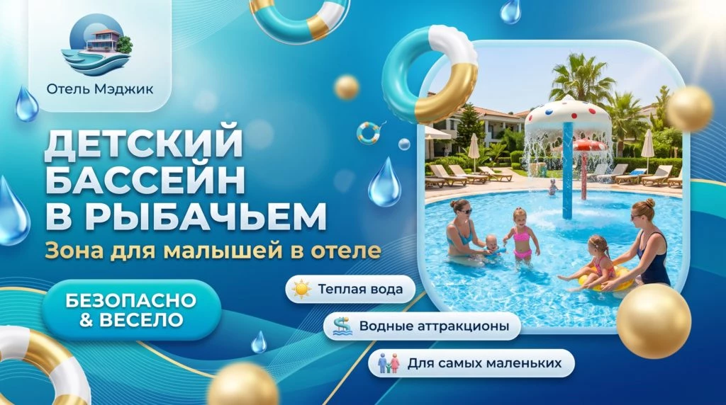 Детский бассейн в Рыбачье