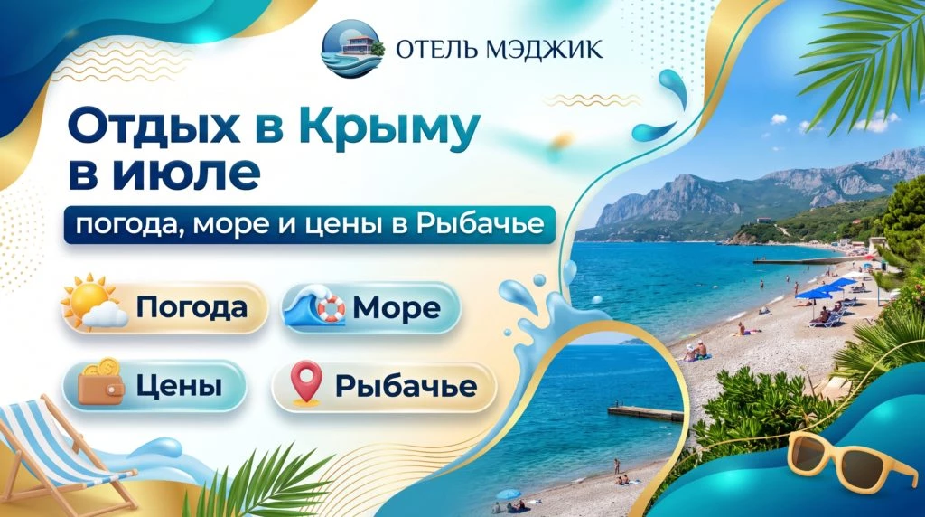 Отдых в Крыму в июле