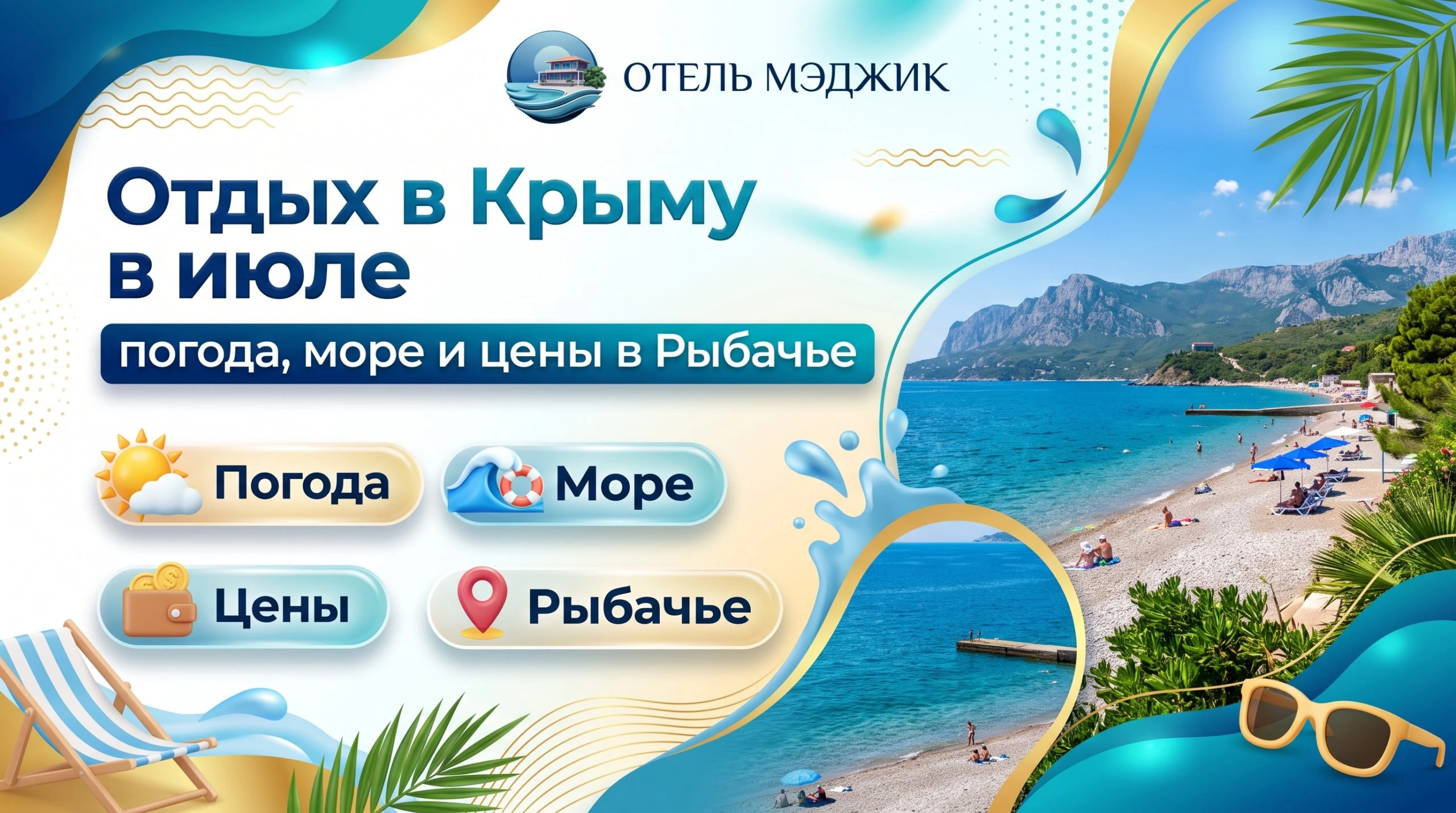 Отдых в Крыму в июле