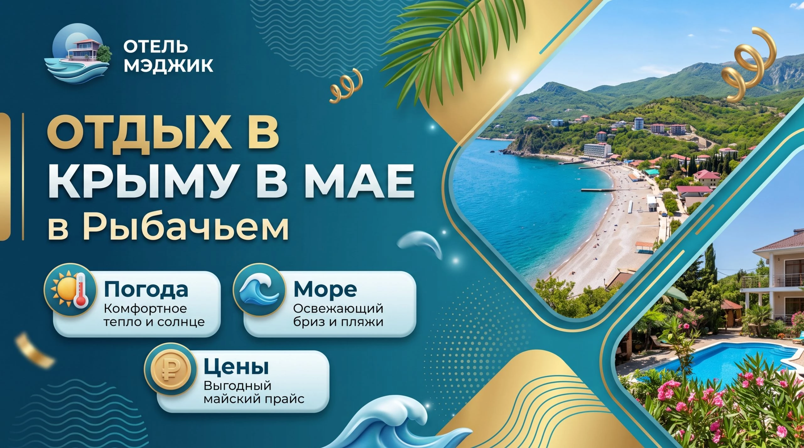 Отдых в Крыму в мае