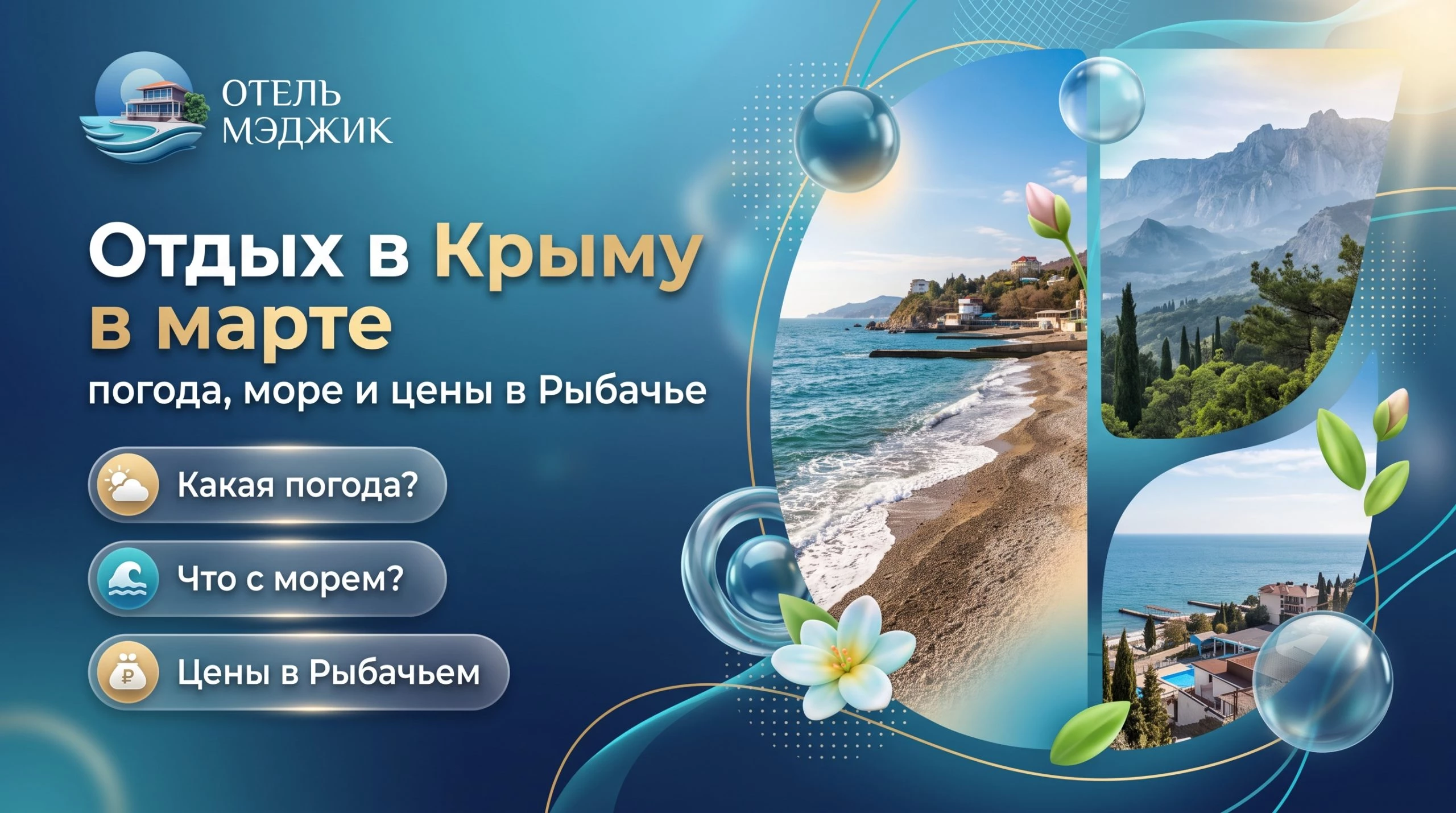 Отдых в Крыму в марте