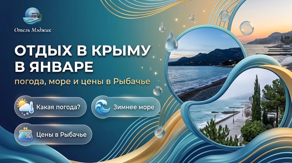Отдых в Крыму в январе